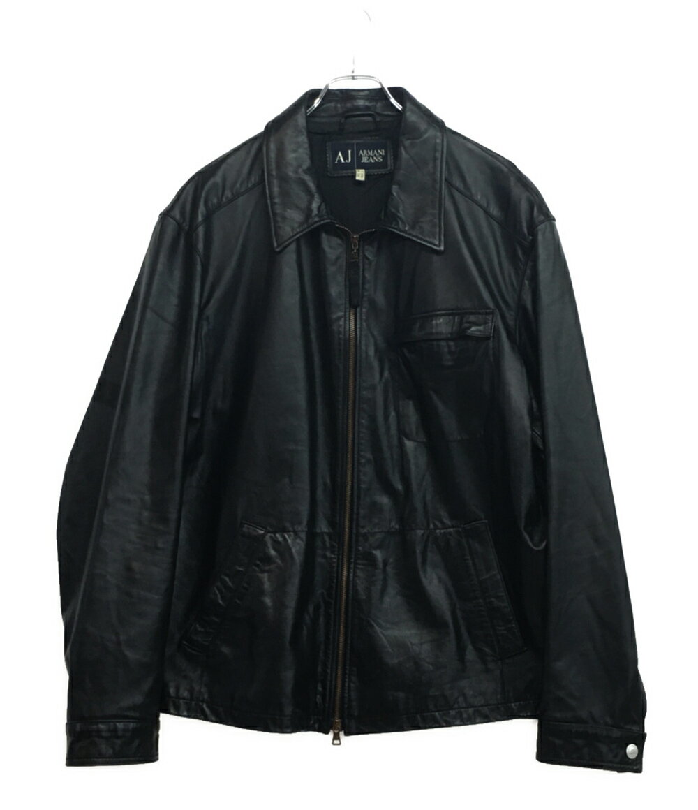 楽天市場】アルマーニ レザーブルゾンの通販