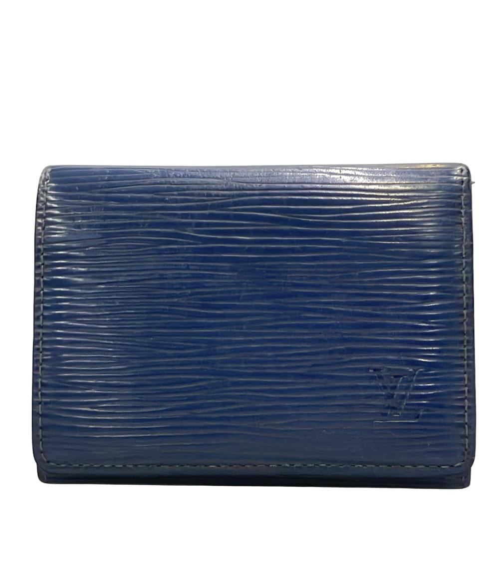 楽天市場】ルイヴィトン 名刺入れ エピ ブルーの通販