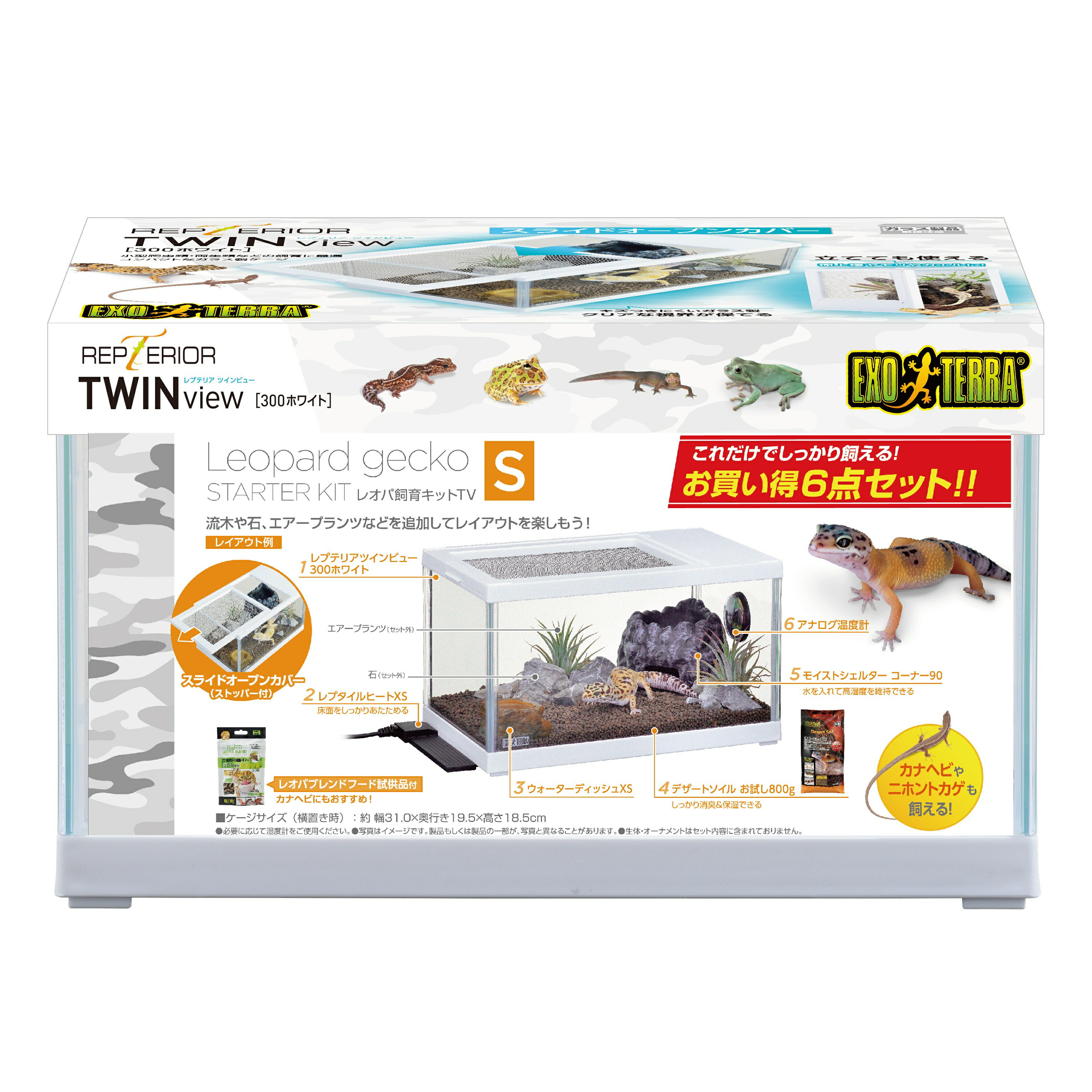 楽天市場】レオパ 飼育 セットの通販
