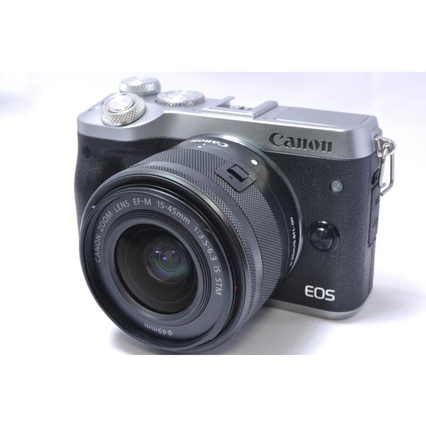 楽天市場】Canon EOS M6 EOS M6 EF－M15－45 IS STM レンズキッの通販