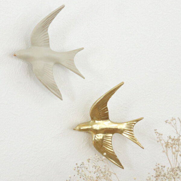 楽天市場】鳥 壁掛け オブジェ（その他｜インテリア小物・置物