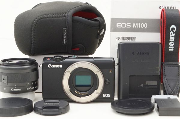 楽天市場】eos m100 ef－m15－45 is stm レンズキットの通販
