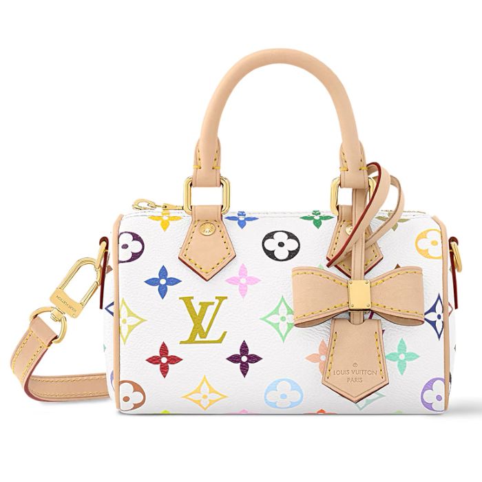 LV×TM ナノ・スピーディ」M13836「ルイ・ヴィトン×村上隆」モノグラム