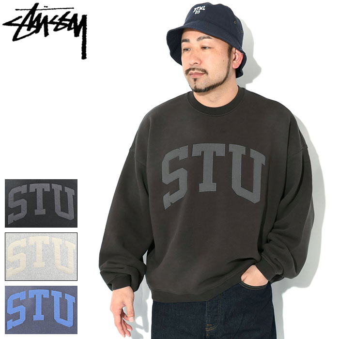 楽天市場】stussy（柄ロゴ）（スウェット・トレーナー｜トップス