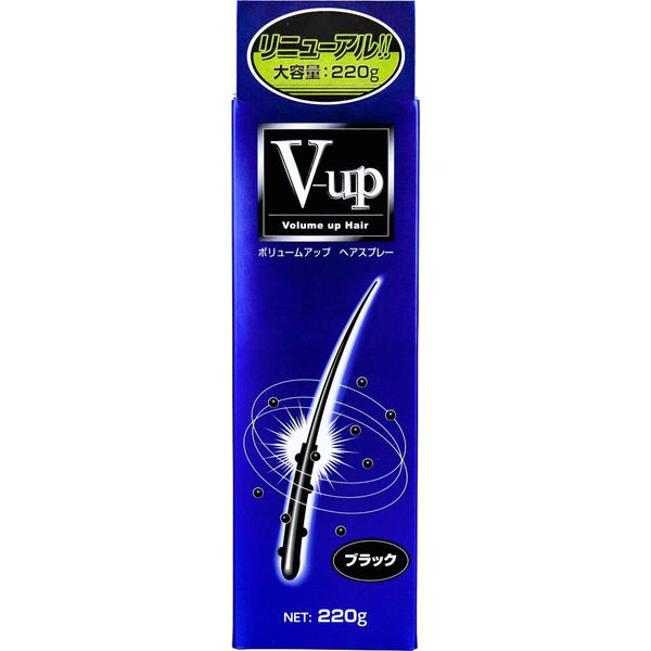 楽天市場】cax (カックス) ヘアボリュームアップスプレー ブラックの通販