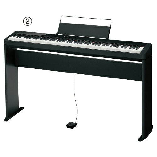 楽天市場】casio privia px－110 スタンドの通販