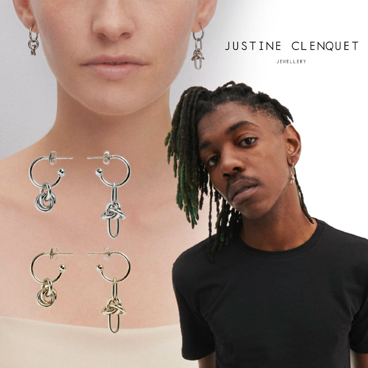 楽天市場】justine clenquet ピアスの通販