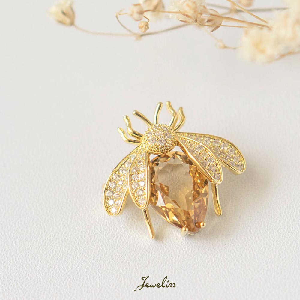 楽天市場】シトリン ブローチの通販