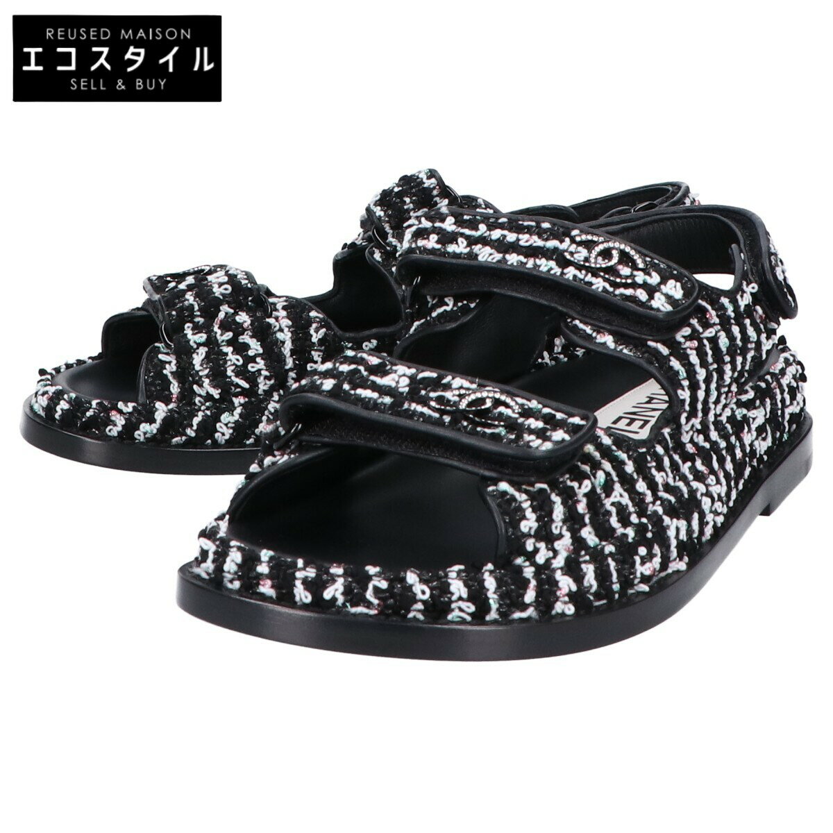 楽天市場】シャネル ツイード 生地（靴）の通販