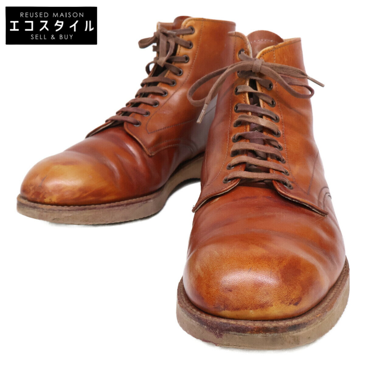 楽天市場】alden プレーントゥ ブーツの通販