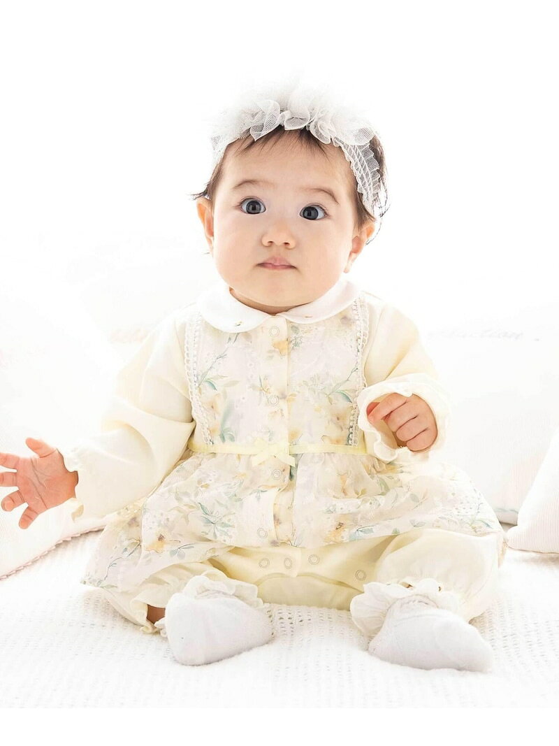 楽天市場】花柄 ロンパース（ブランドベベ）（キッズ・ベビー