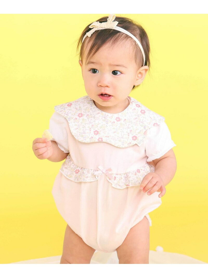 楽天市場】花柄 ロンパース（ブランドベベ）（キッズ・ベビー
