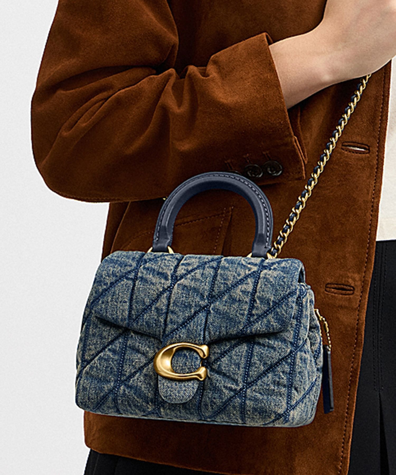 楽天市場】キルティング（ブランドコーチ）（ショルダーバッグ