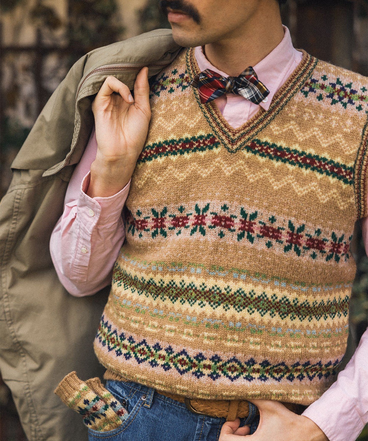 楽天市場】vネックベスト ジャミーソンズの通販