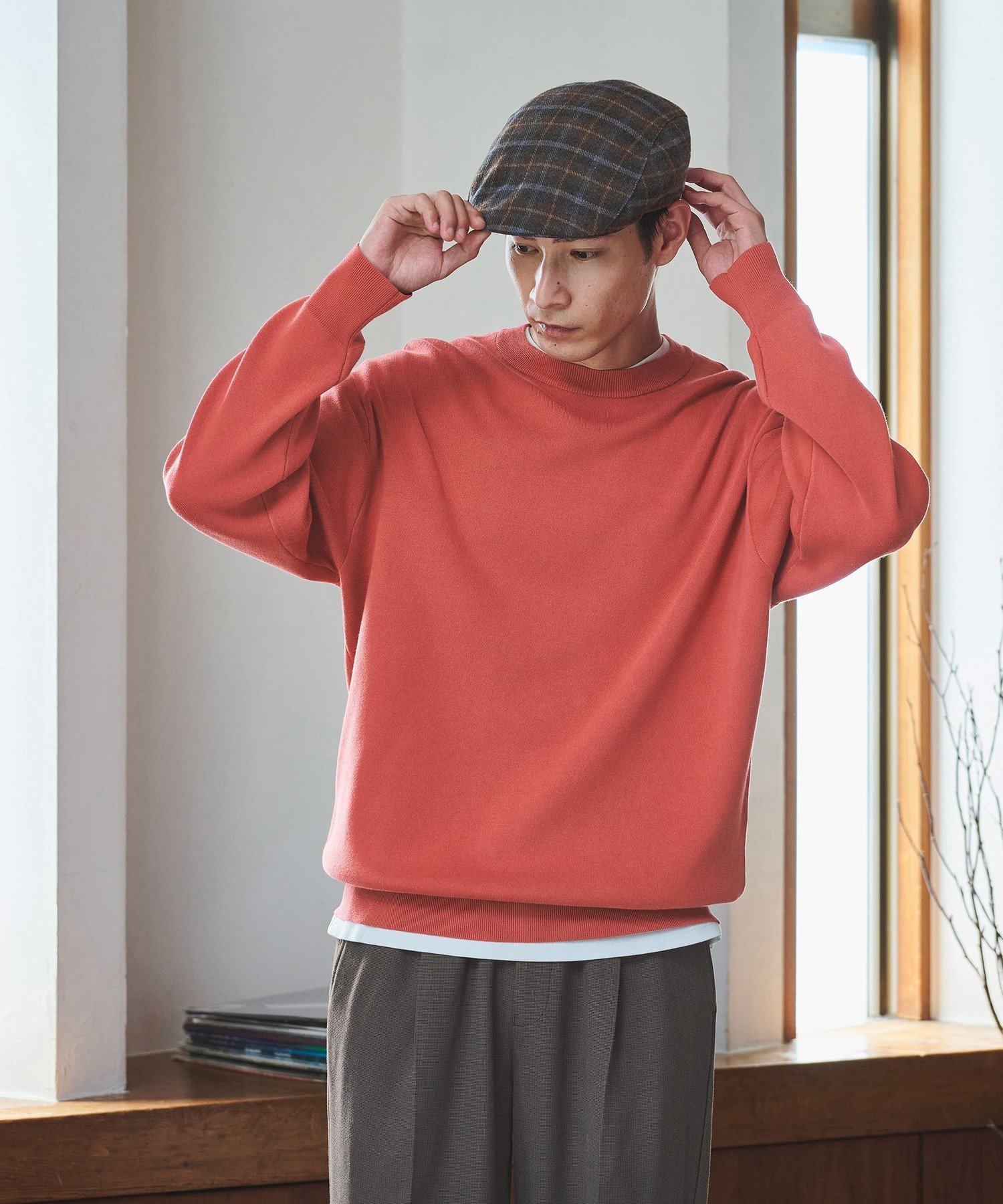 楽天市場】赤 ニット（メンズファッション）の通販