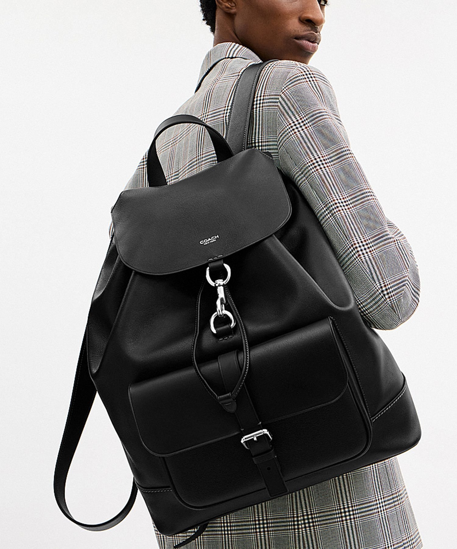 楽天市場】本革 リュック メンズ（ブランドコーチ）の通販