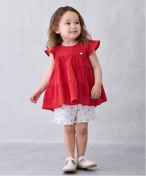 楽天市場】フリル パンツ（カラーホワイト）（キッズ・ベビー