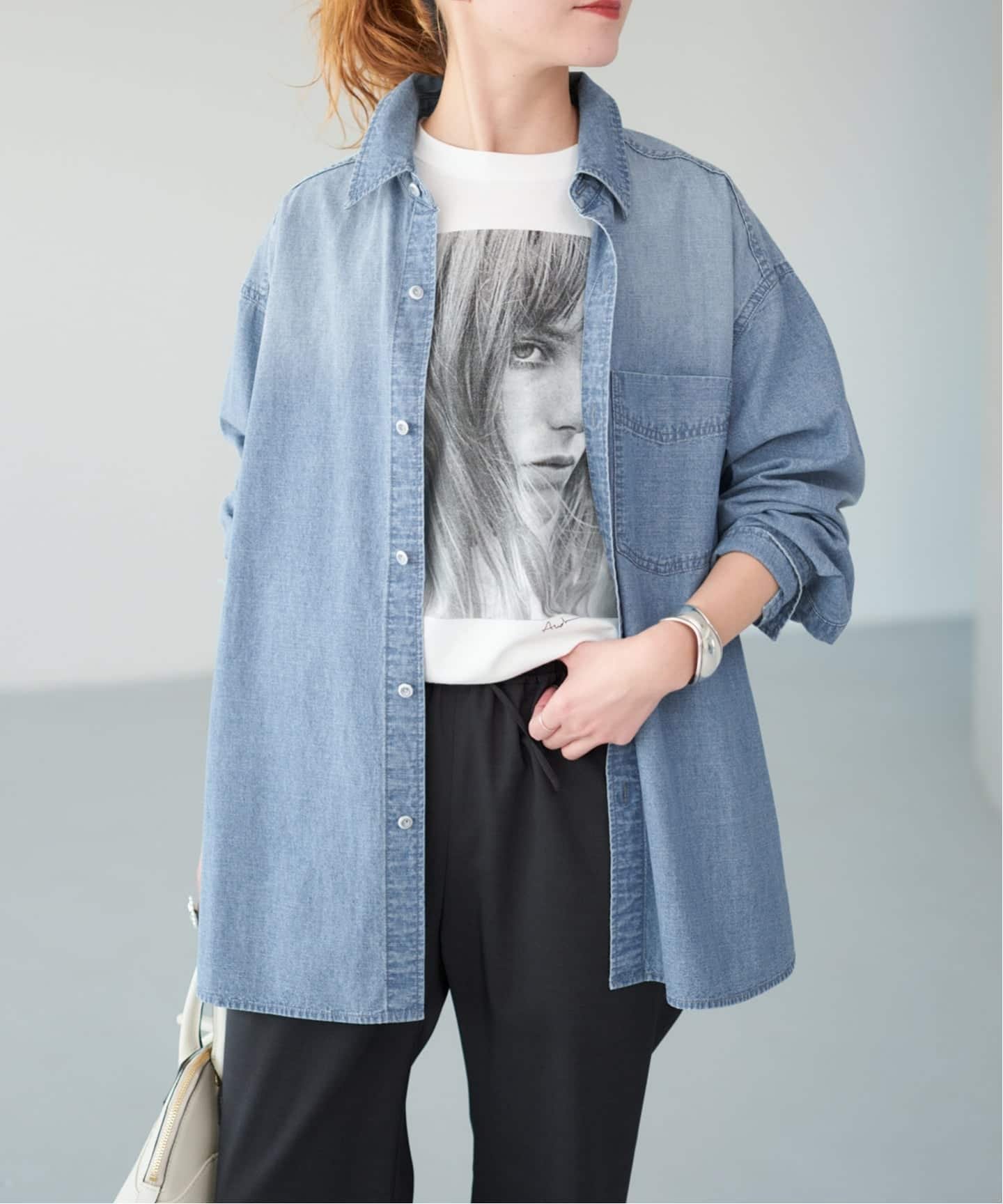 楽天市場】デニムシャツ（ブランドスピック＆スパン）（レディース