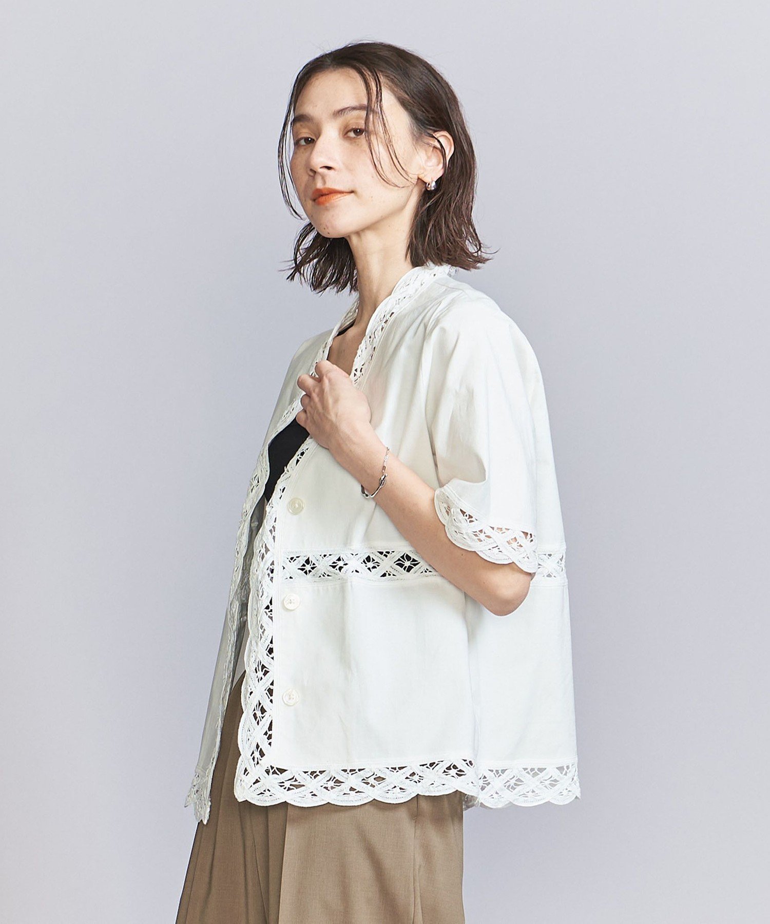 楽天市場】バテンレース（シャツ・ブラウス｜トップス）：レディース