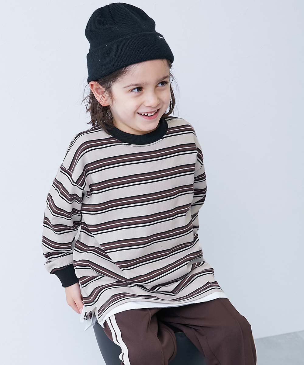 楽天市場】ボーダー カットソー（キッズ・ベビーのサイズ（cm）90