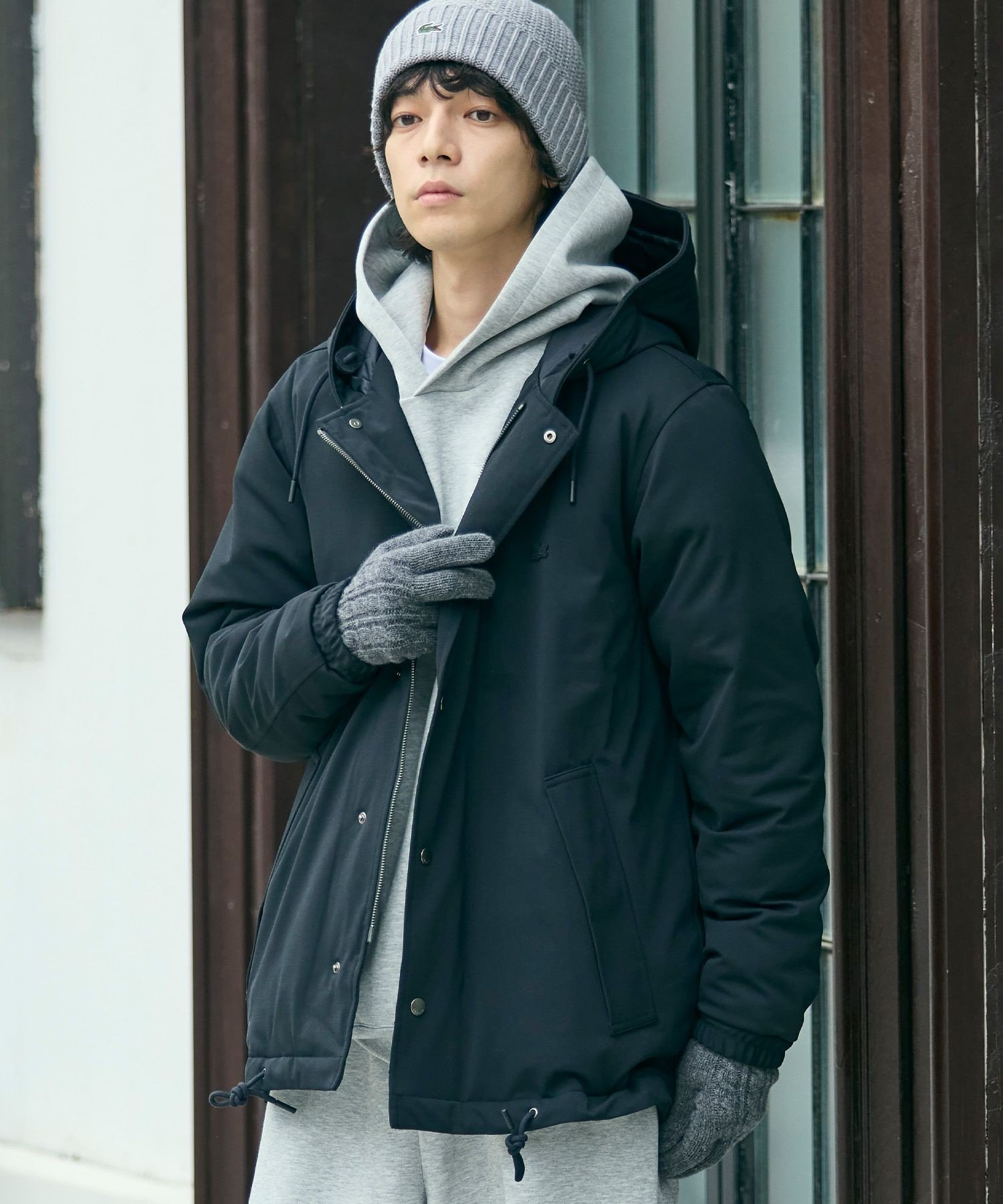 楽天市場】ラコステ ピケダウンジャケット（メンズファッション）の通販