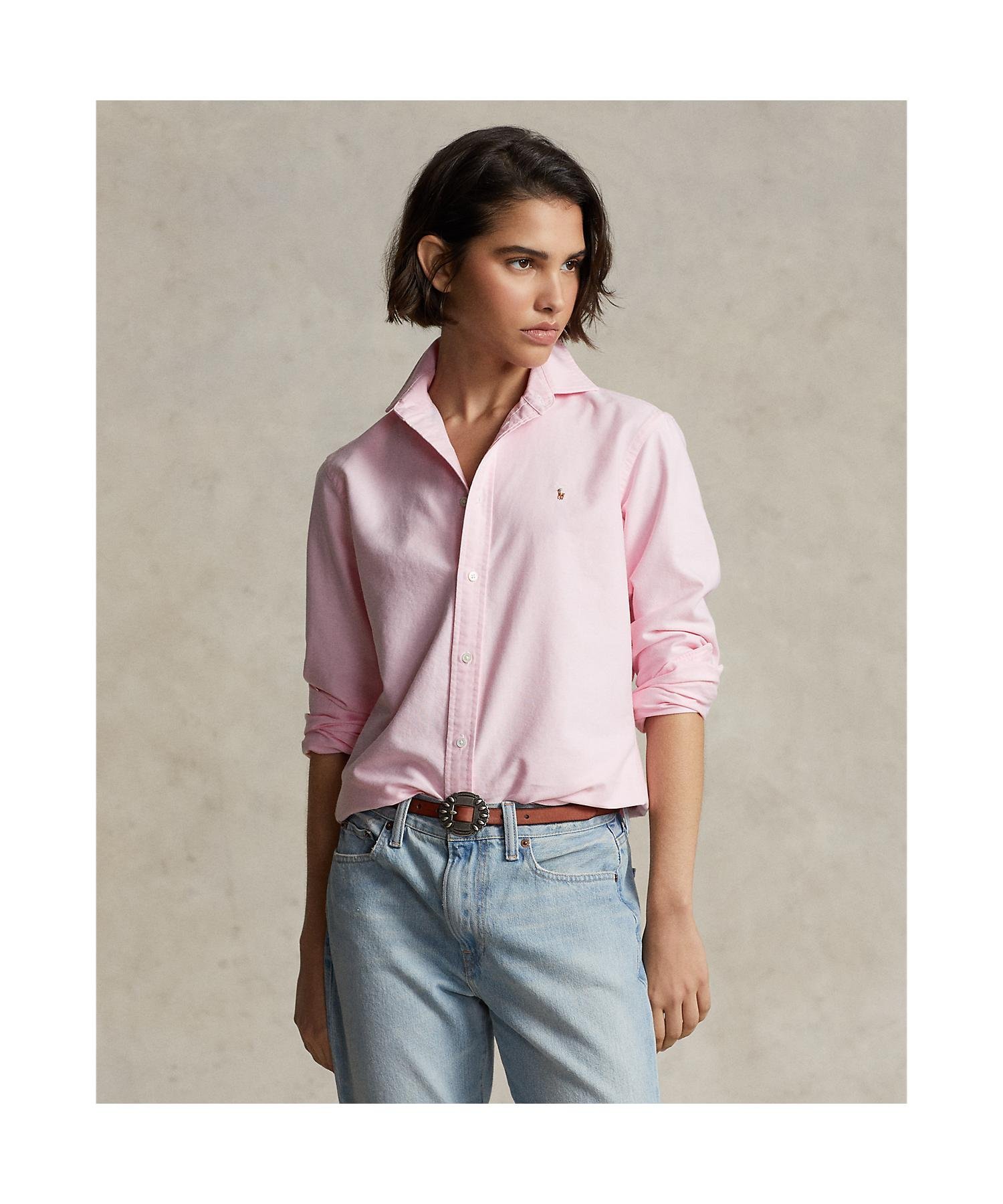 楽天市場】ラルフローレン オックスフォードシャツ ピンクの通販