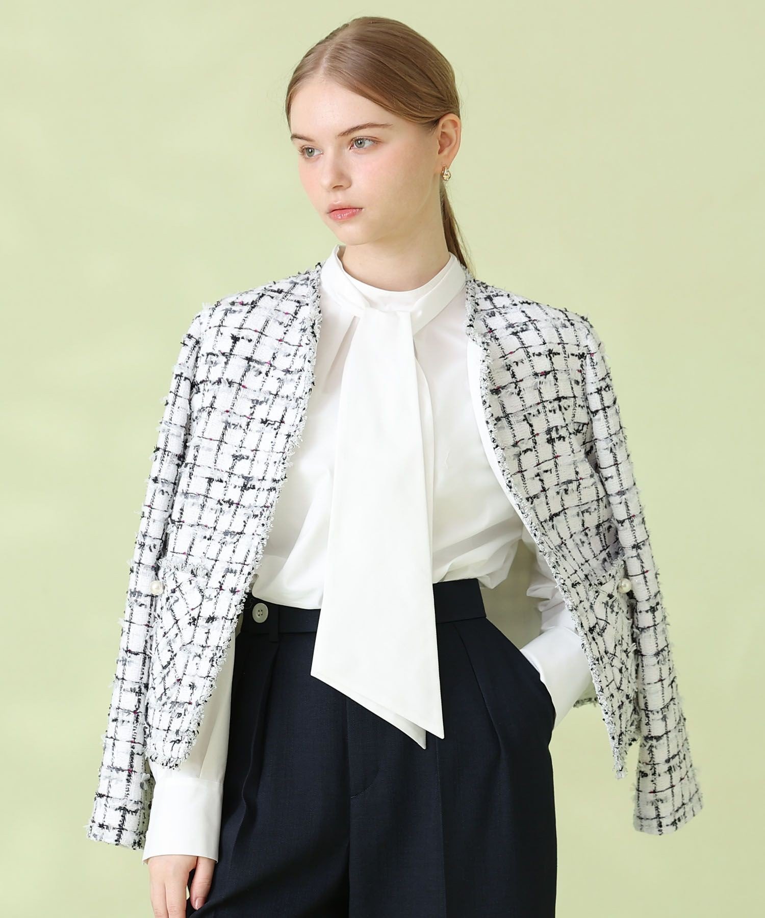 楽天市場】アナイ ツイード ジャケットの通販