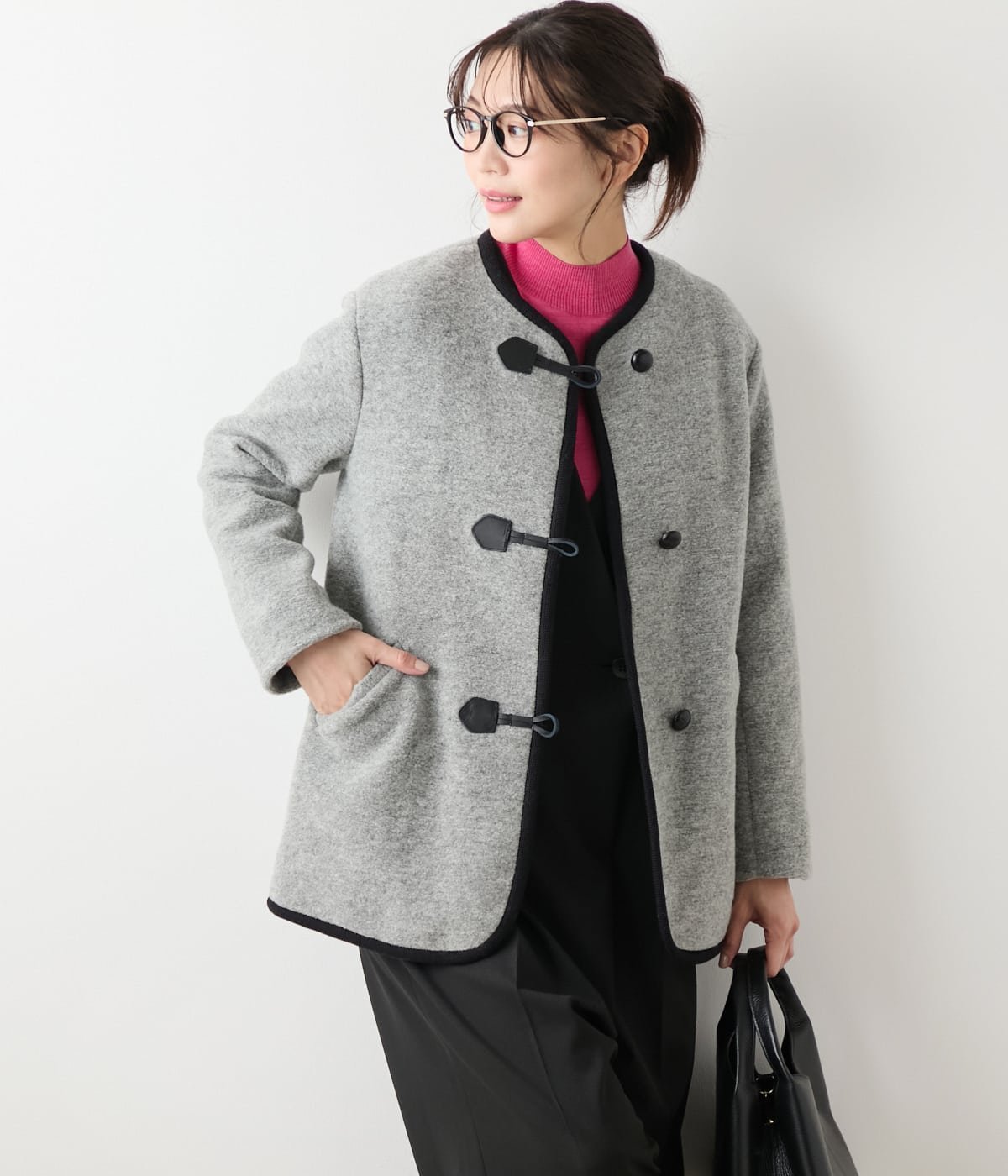 楽天市場】new yorker(ニューヨーカー) ダッフルコートの通販