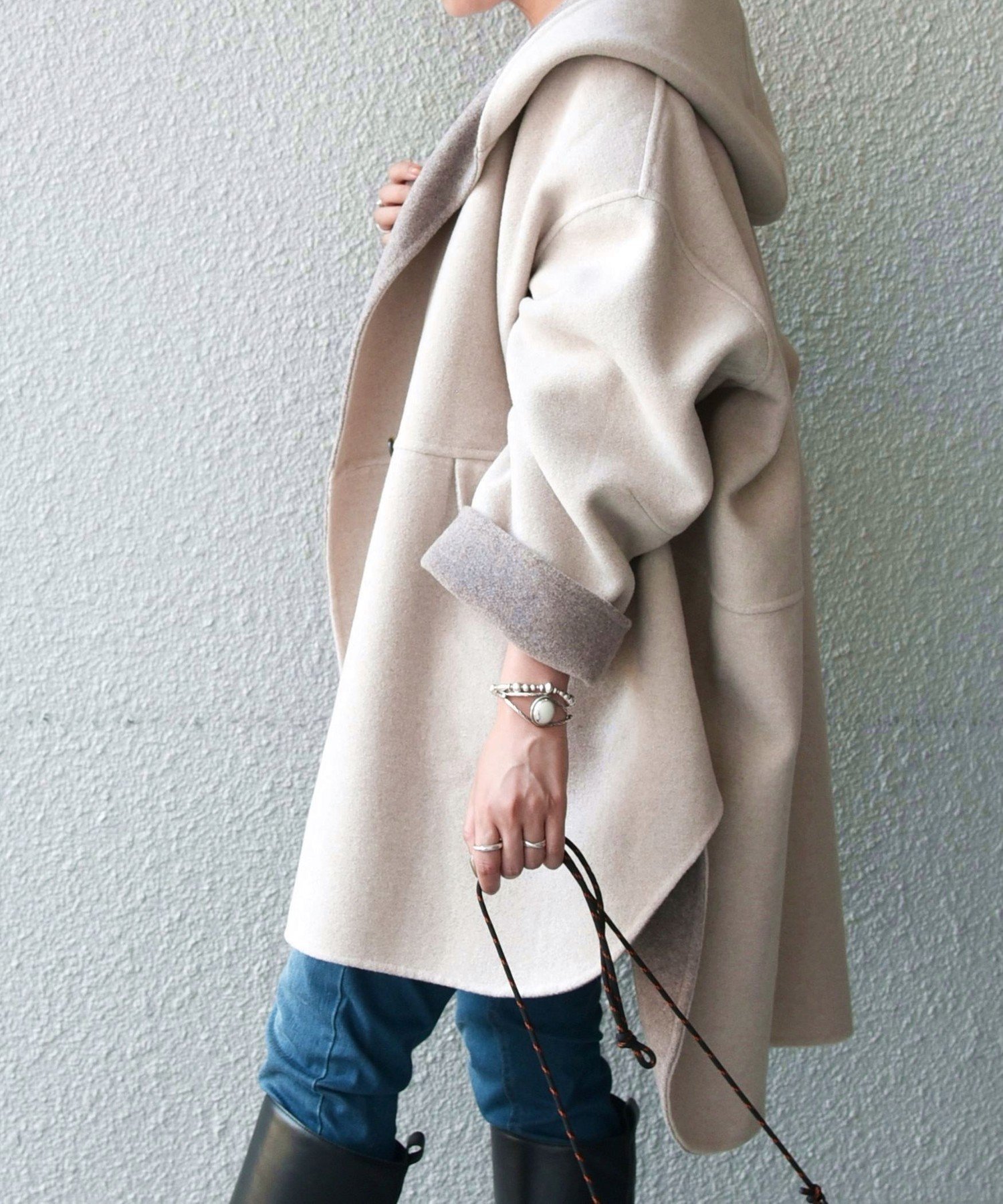 楽天市場】SHIPS any SHIPS any: リバー フーデット ミディ コート