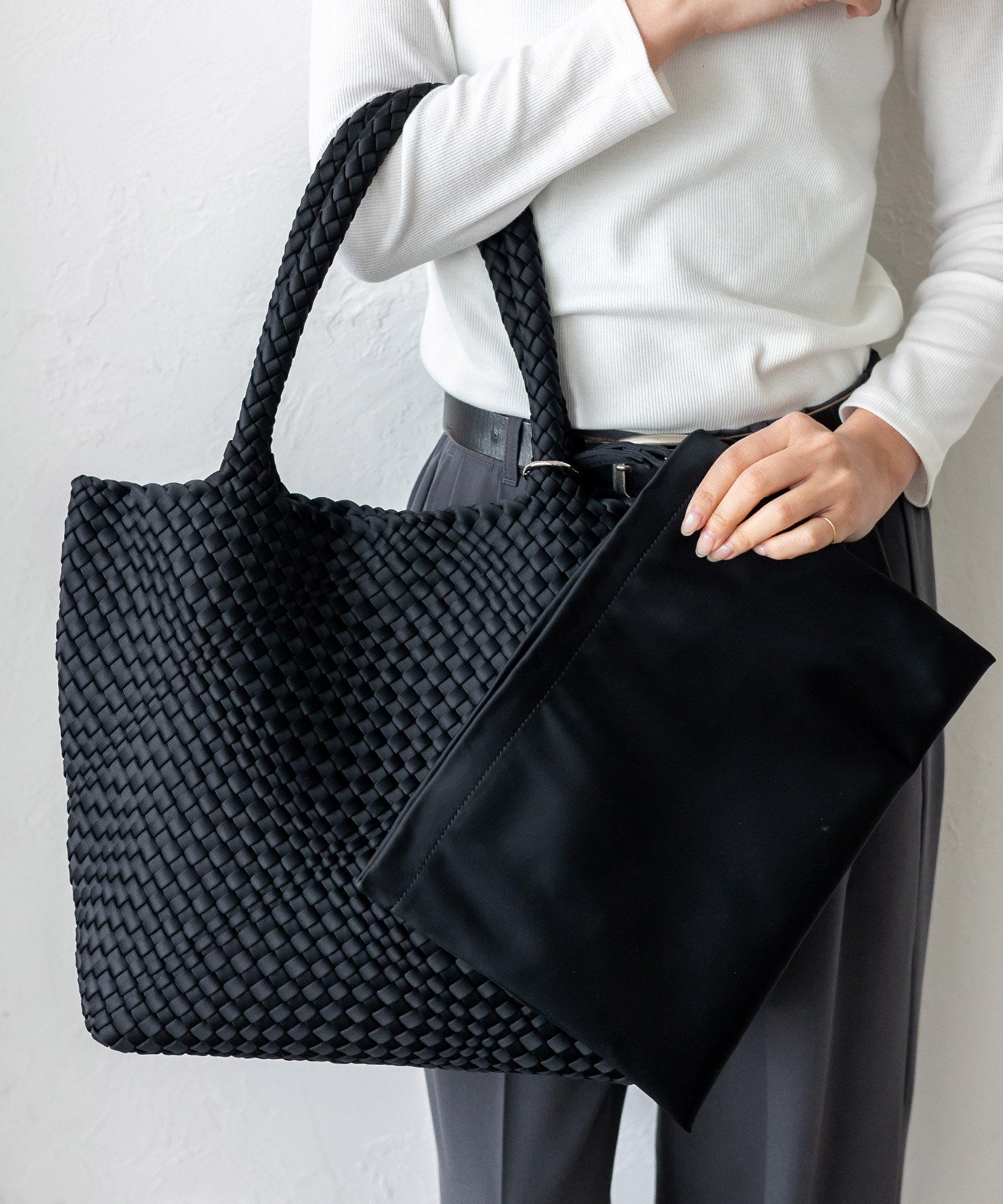 楽天市場】編み込み バッグ（トートバッグ｜レディースバッグ