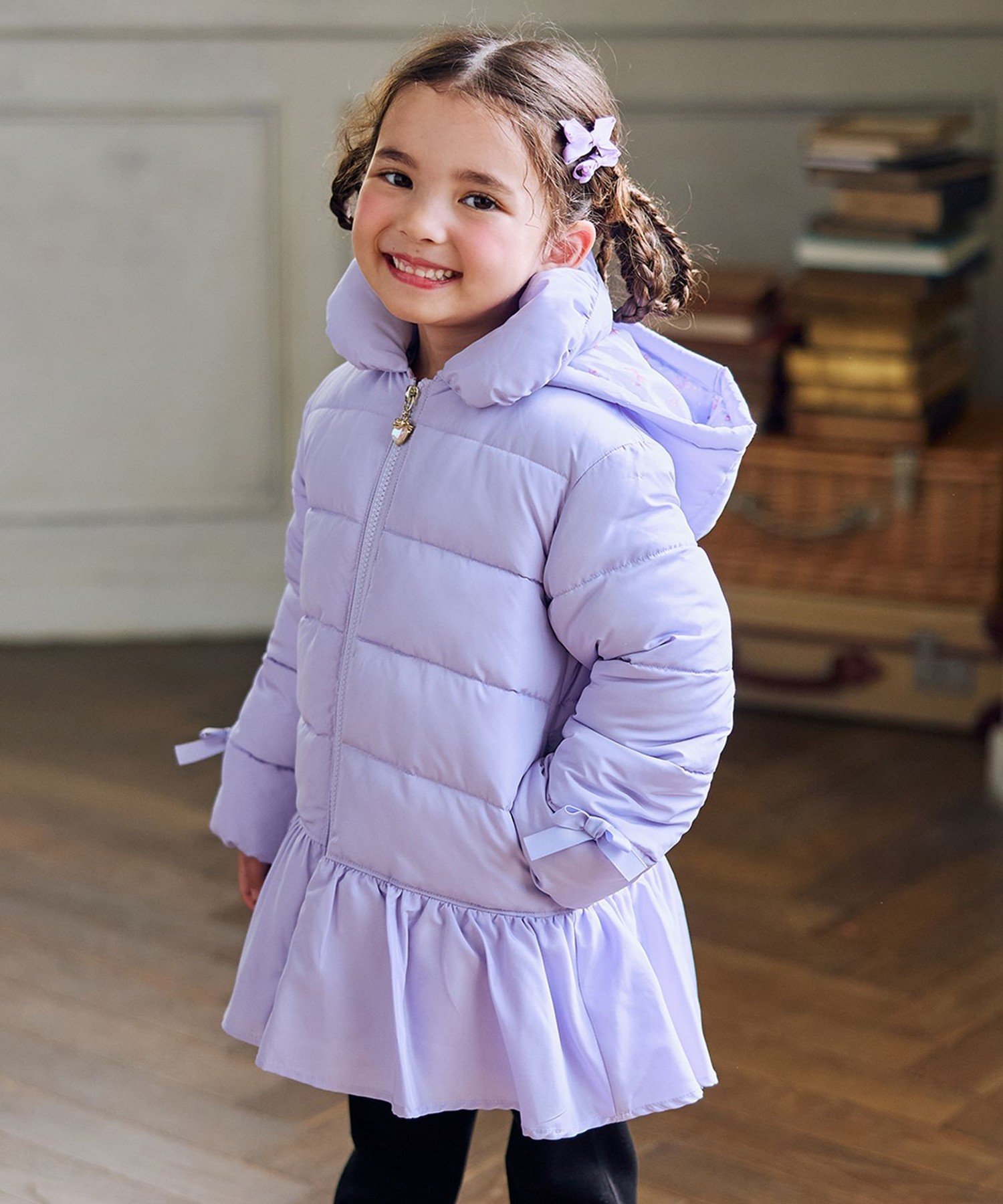 楽天市場】キッズ アウター（カラーパープル）の通販