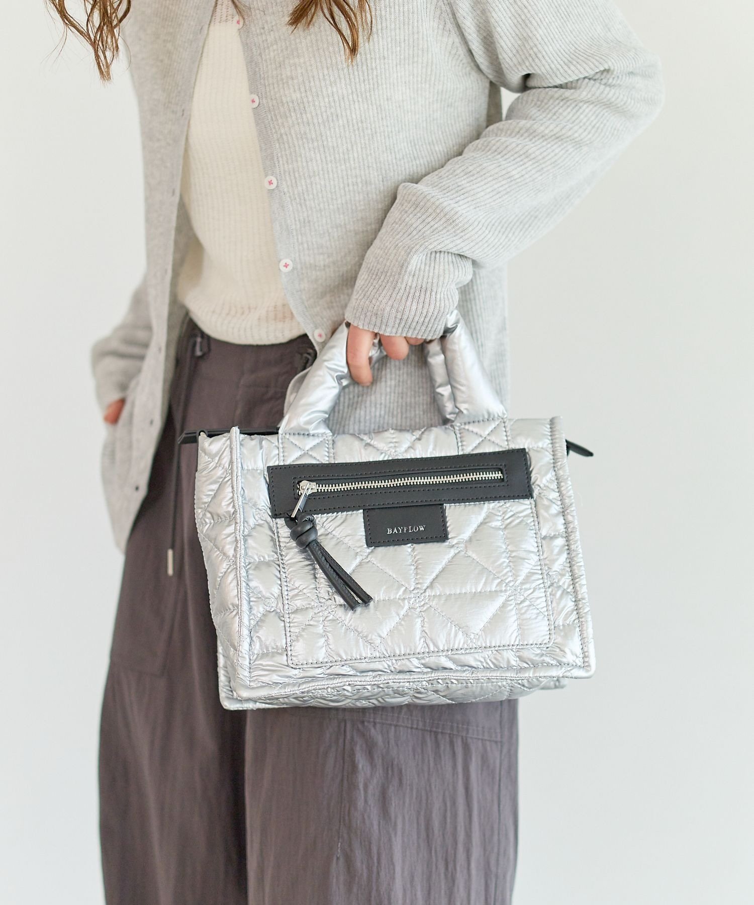 楽天市場】スクエア（カラーシルバー）（バッグ・小物・ブランド雑貨