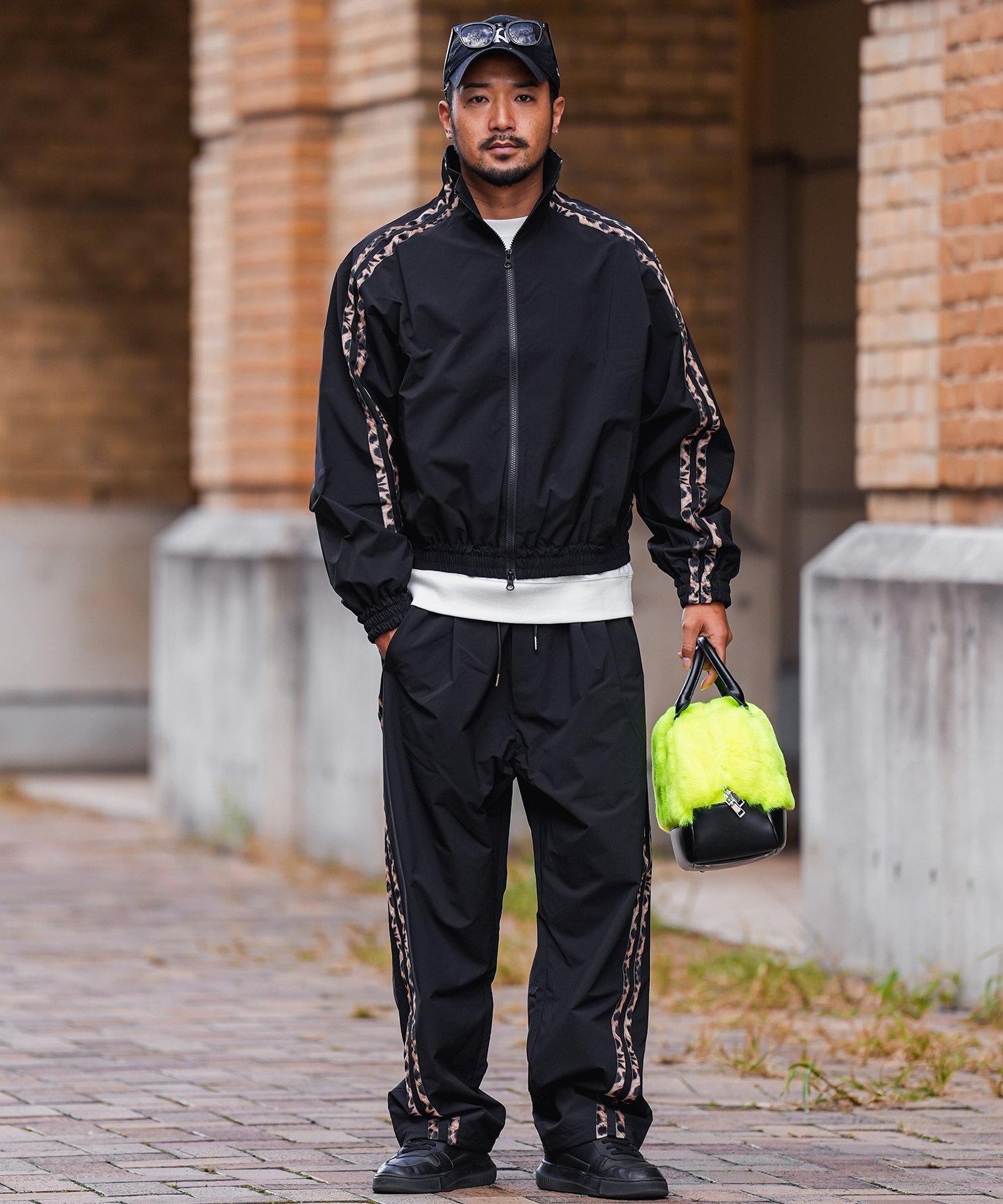 楽天市場】ナイロン ジャケット（柄ヒョウ・レオパード）（メンズ