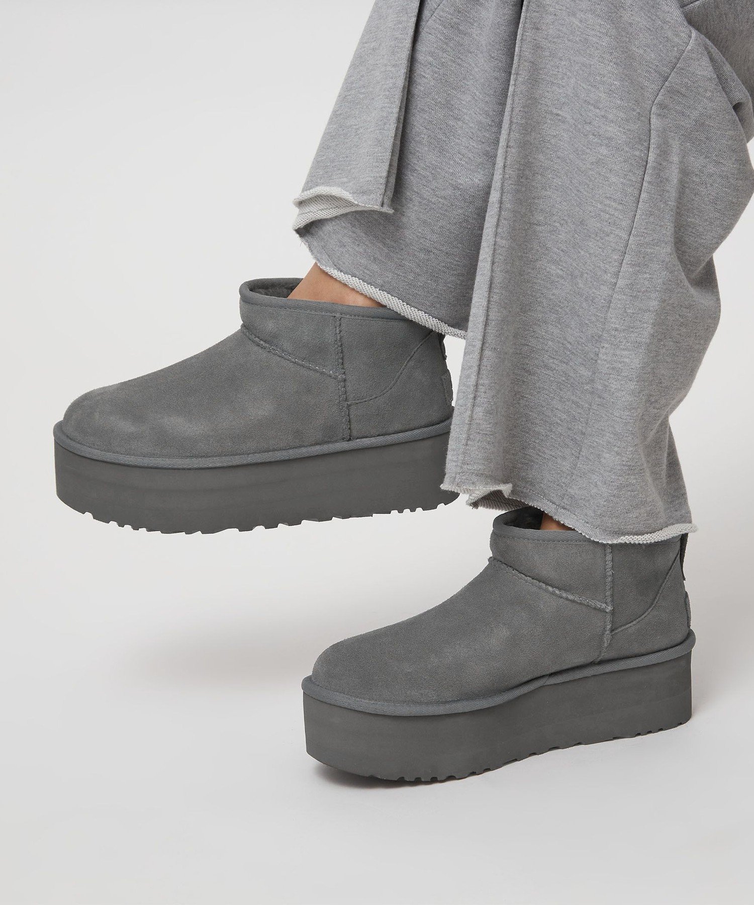 楽天市場】ugg 厚底 ブーツ（カラーグレー）（レディース靴｜靴）の通販