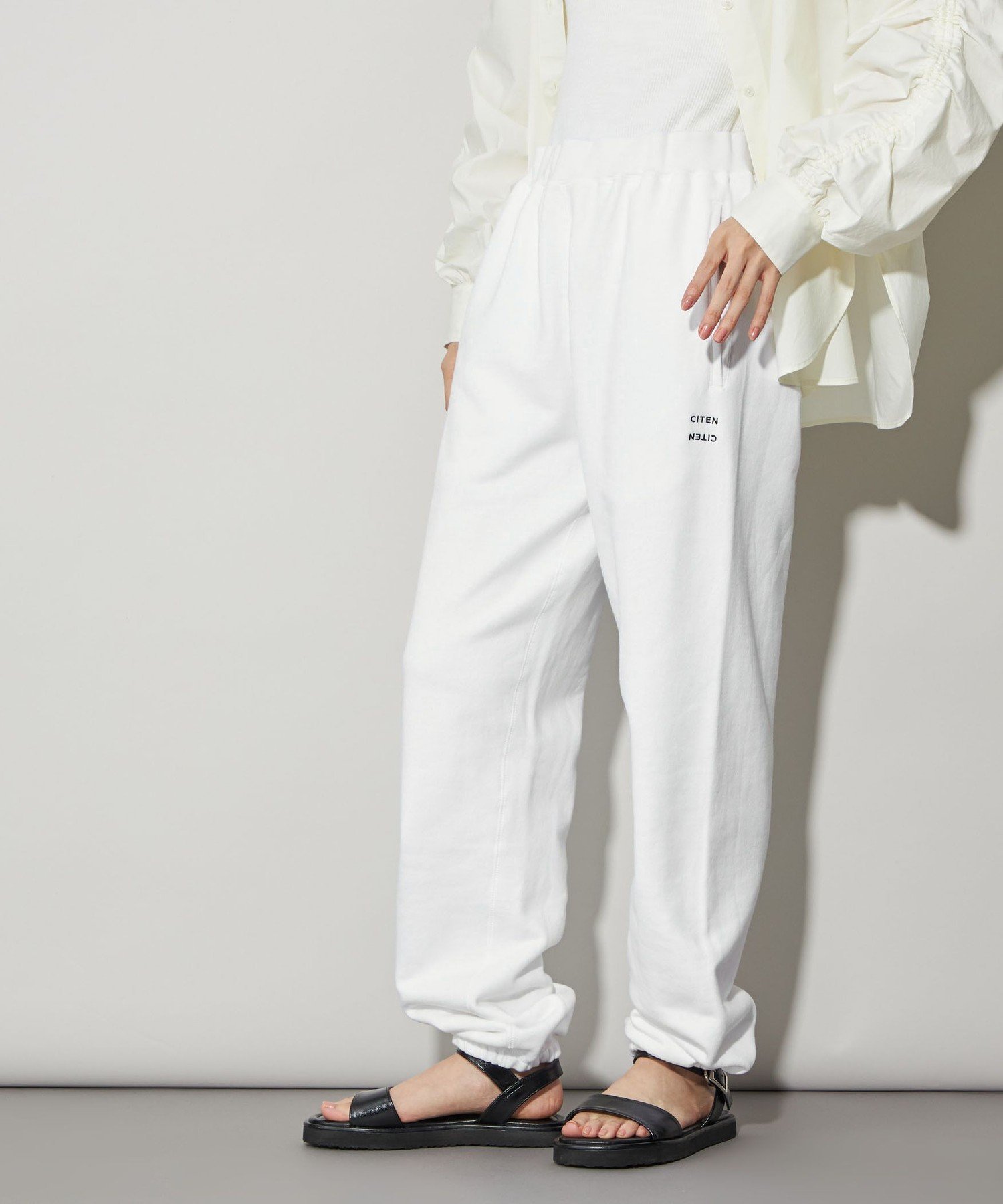 楽天市場】スウェットパンツ（柄刺繍）（レディースファッション）の通販