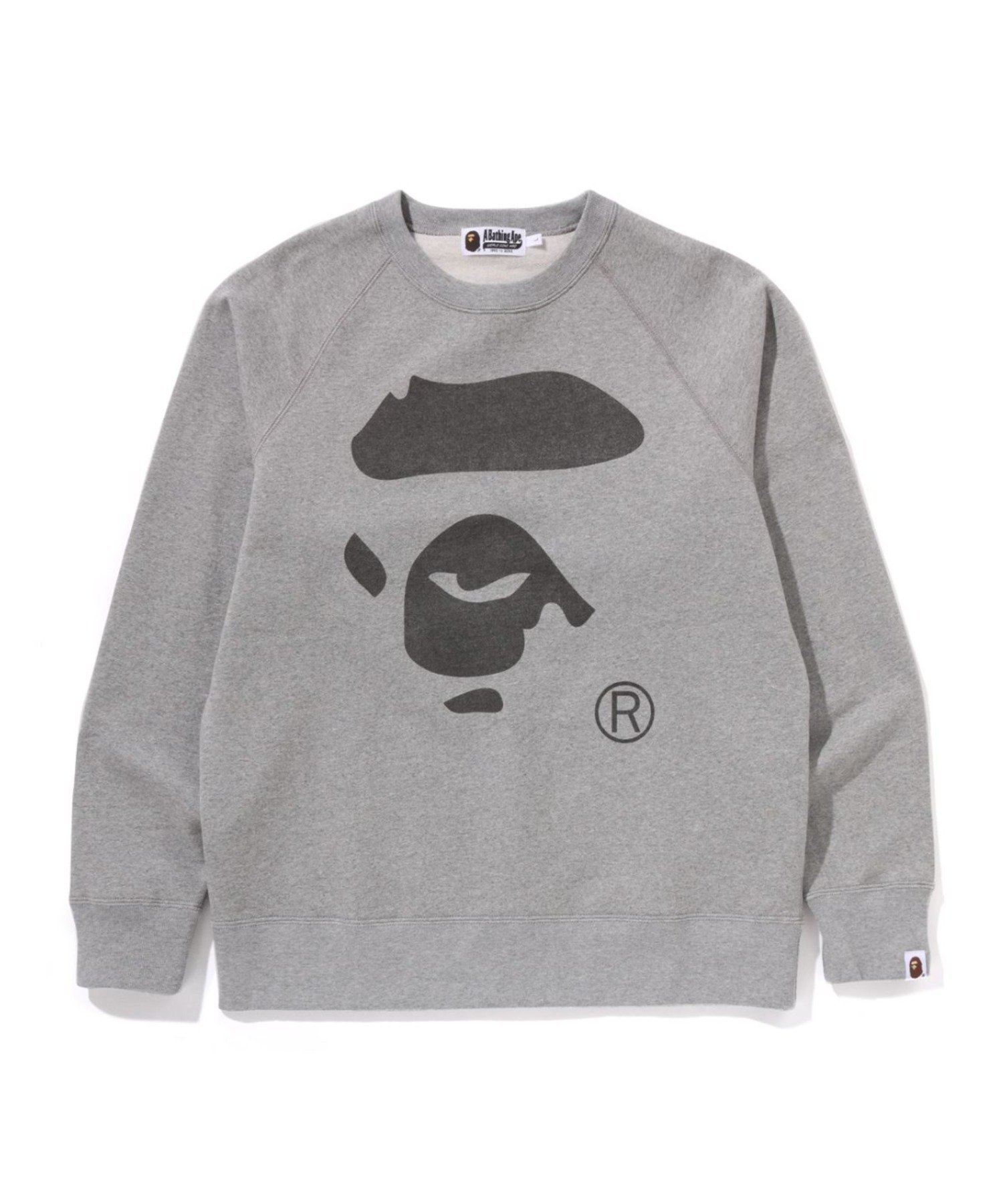 APE トレーナー グレー Lサイズ A APEトレーナー グレー BATHING APE
