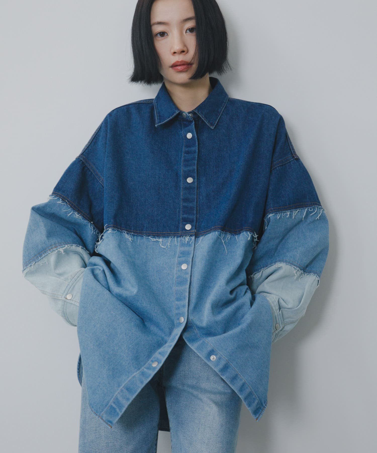 楽天市場】パッチワーク シャツ（レディースファッション）の通販