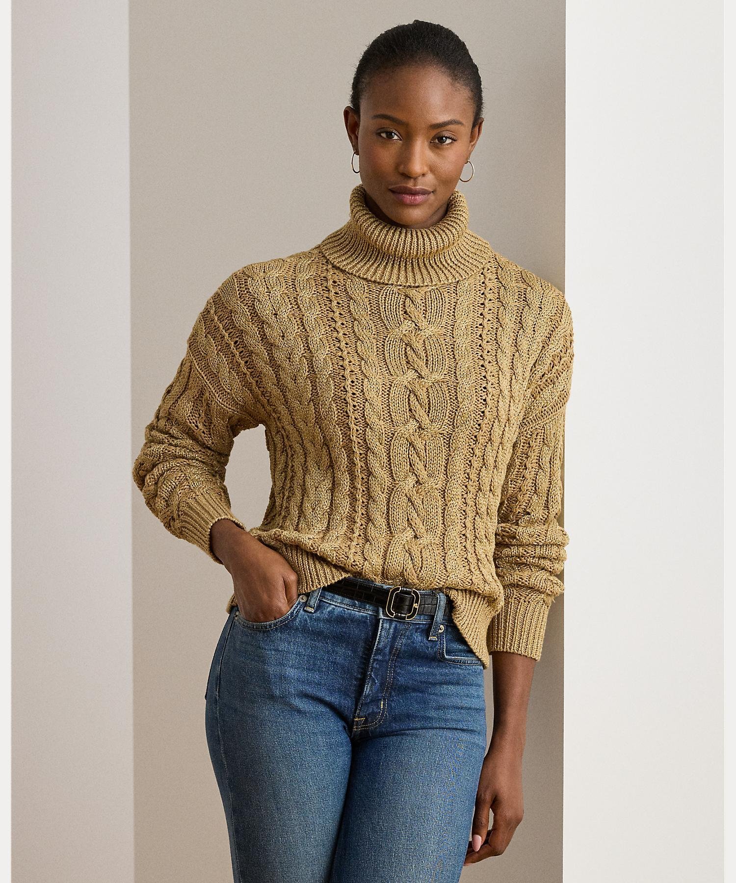 楽天市場】ラルフローレン タートルネック レディース（ニット