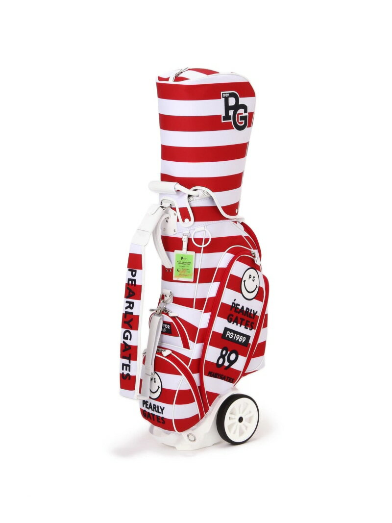 楽天市場】パーリーゲイツ キャディバッグ（カラーレッド）の通販