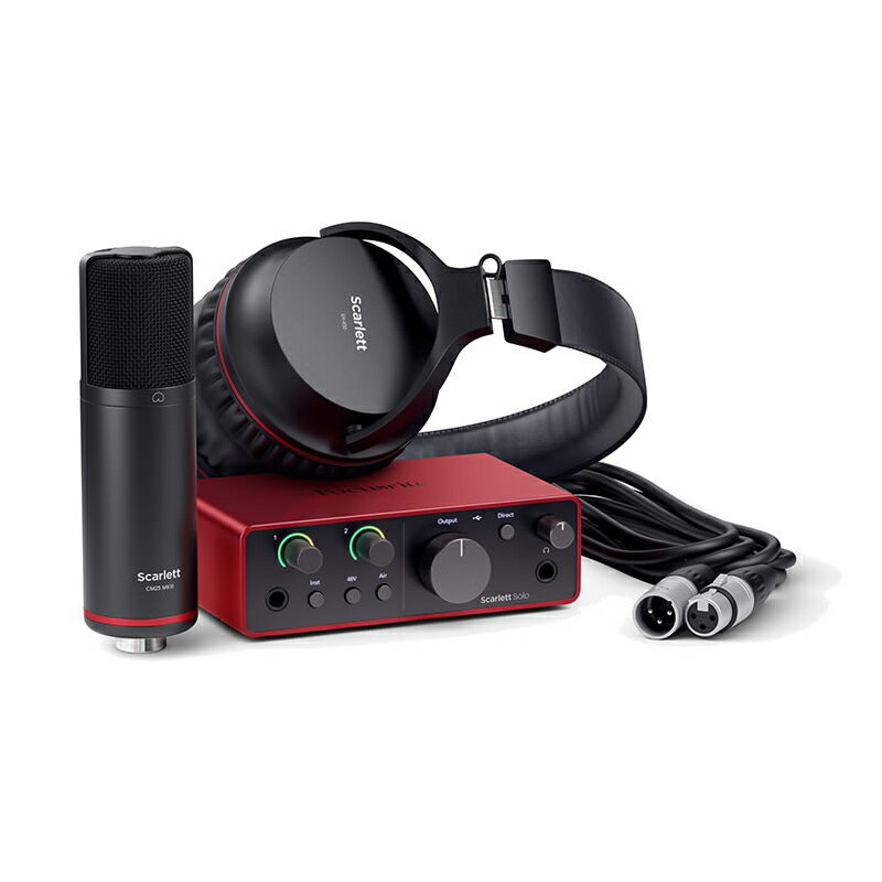 楽天市場】focusrite scarlett solo studio pack 3rd genの通販