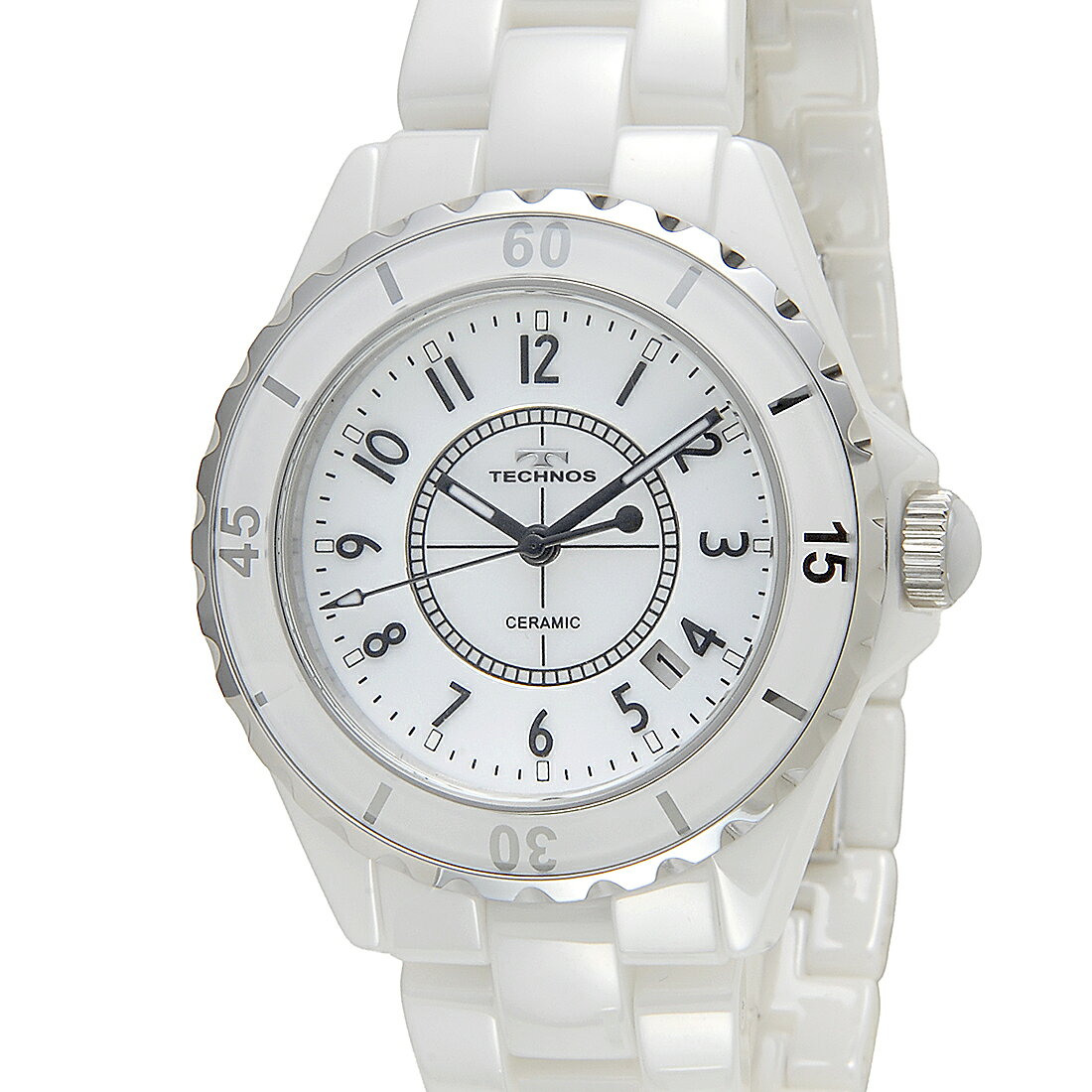 楽天市場】セラミック（文字盤カラーホワイト）（メンズ腕時計｜腕時計
