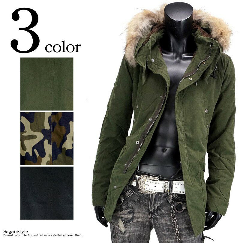 楽天市場】カモフラ モッズコートの通販