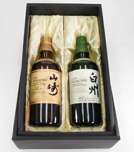 楽天市場】ウイスキー 山崎 白州 12年（飲み比べセット｜ウイスキー