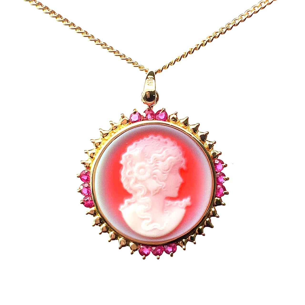 楽天市場】シェル カメオ k18の通販