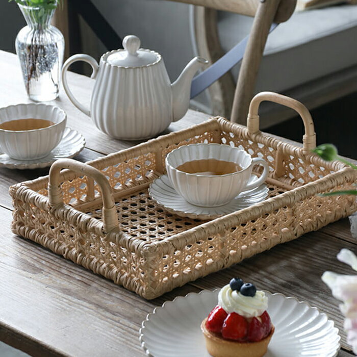 楽天市場】アジアン ラタン（お盆・トレー｜配膳用品・キッチン