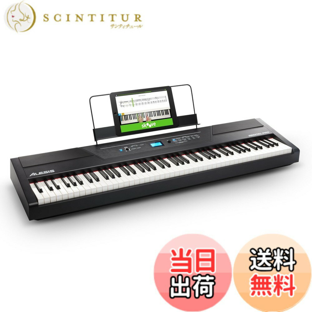 楽天市場】alesis 88鍵盤 電子ピアノ ハンマーアクション鍵盤 recital