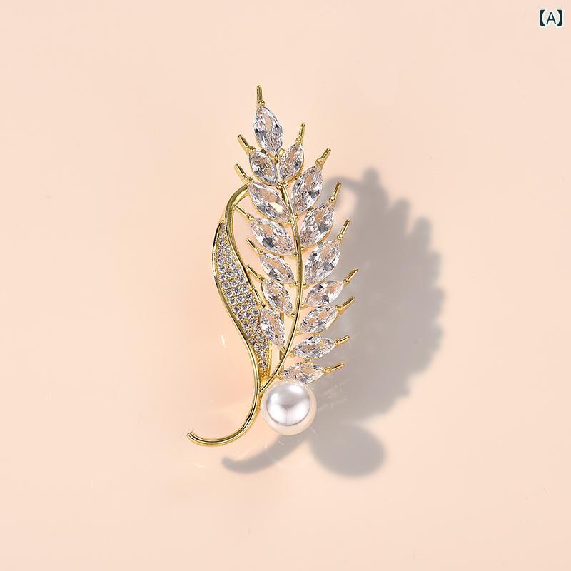 楽天市場】稲穂（ブローチ｜レディースジュエリー・アクセサリー