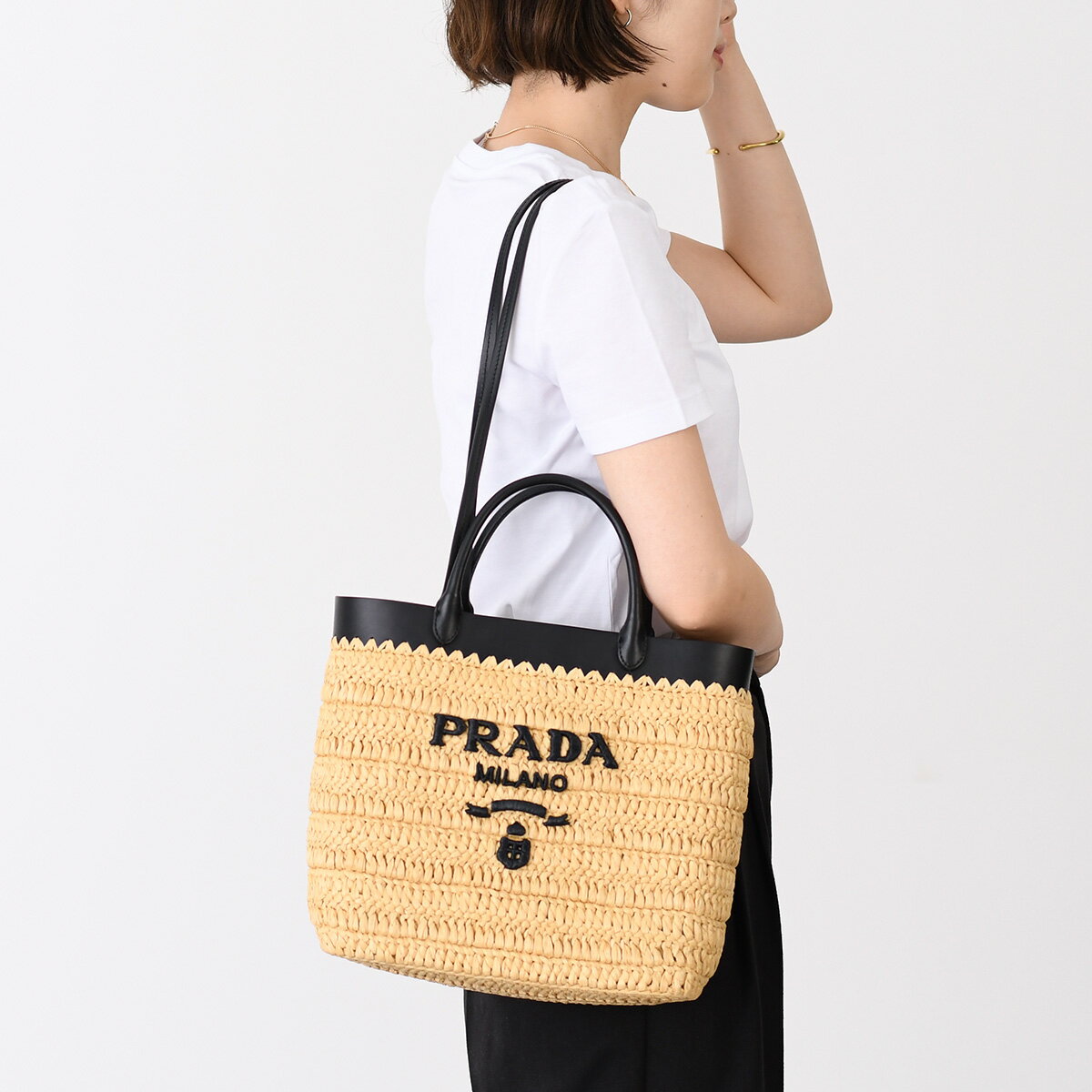 楽天市場】プラダ PRADA（かごバッグ｜レディースバッグ）：バッグ