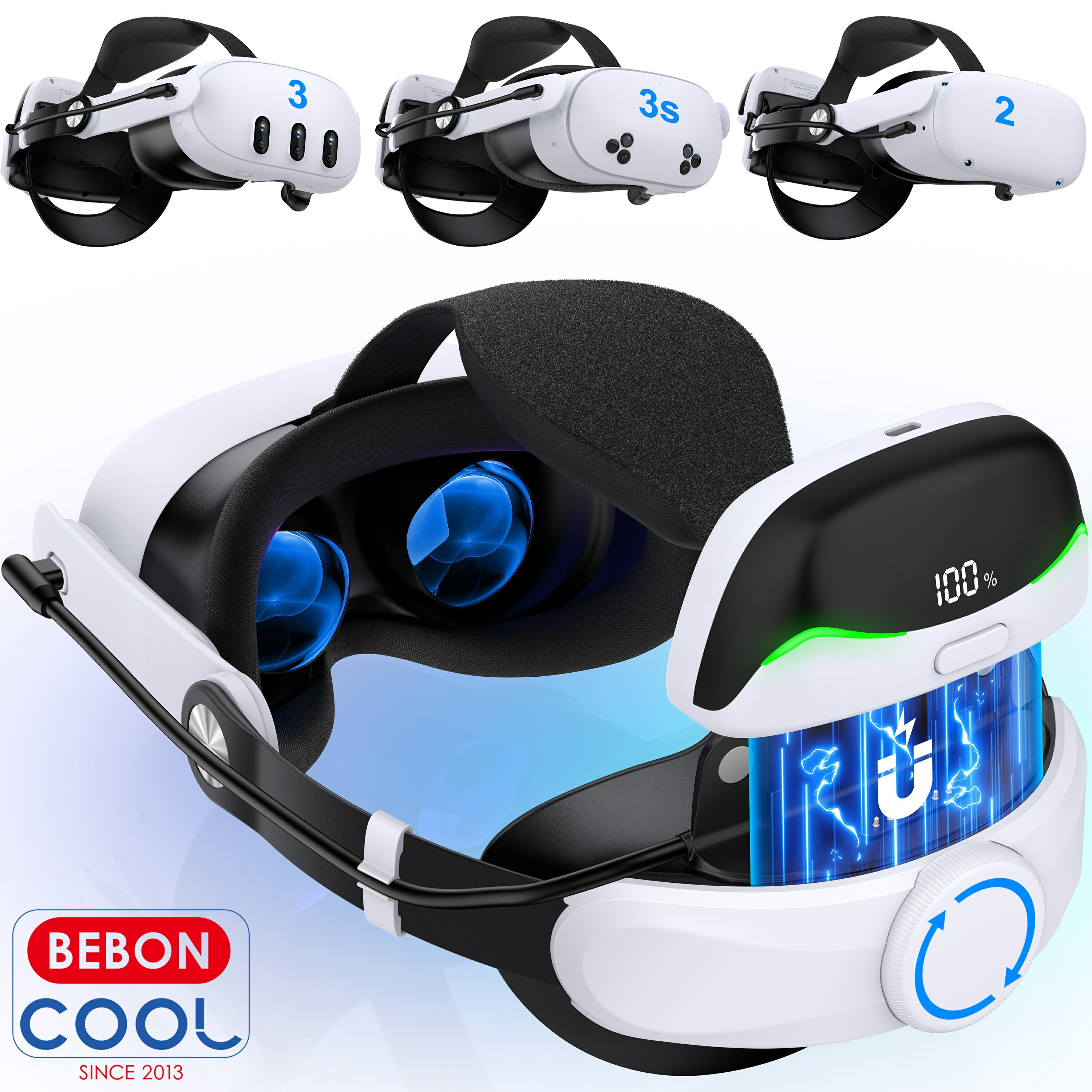 楽天市場】oculus quest 2 ヘッドストラップの通販