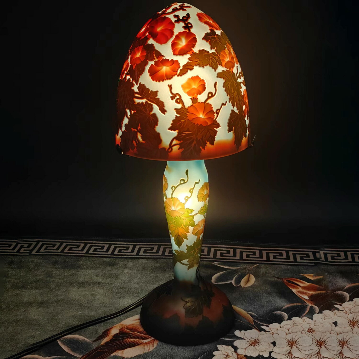 楽天市場】アール ヌーボー ランプ（デスクライト・テーブルランプ